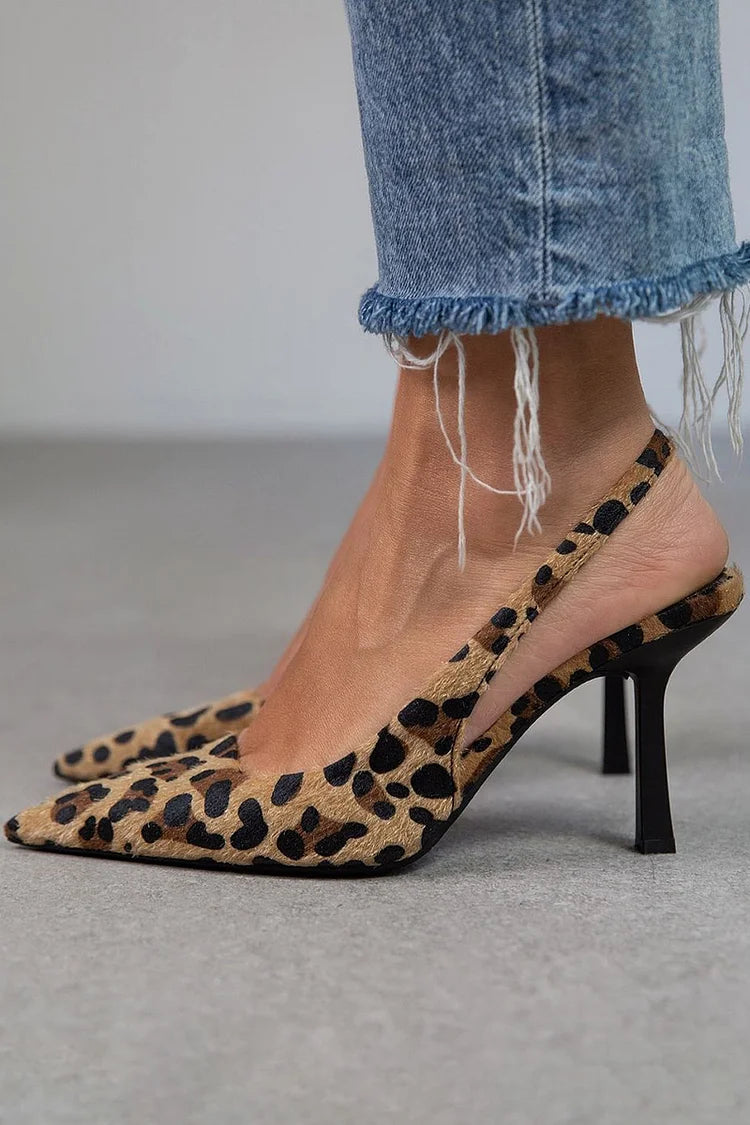 Ambra - Animal Print Heels