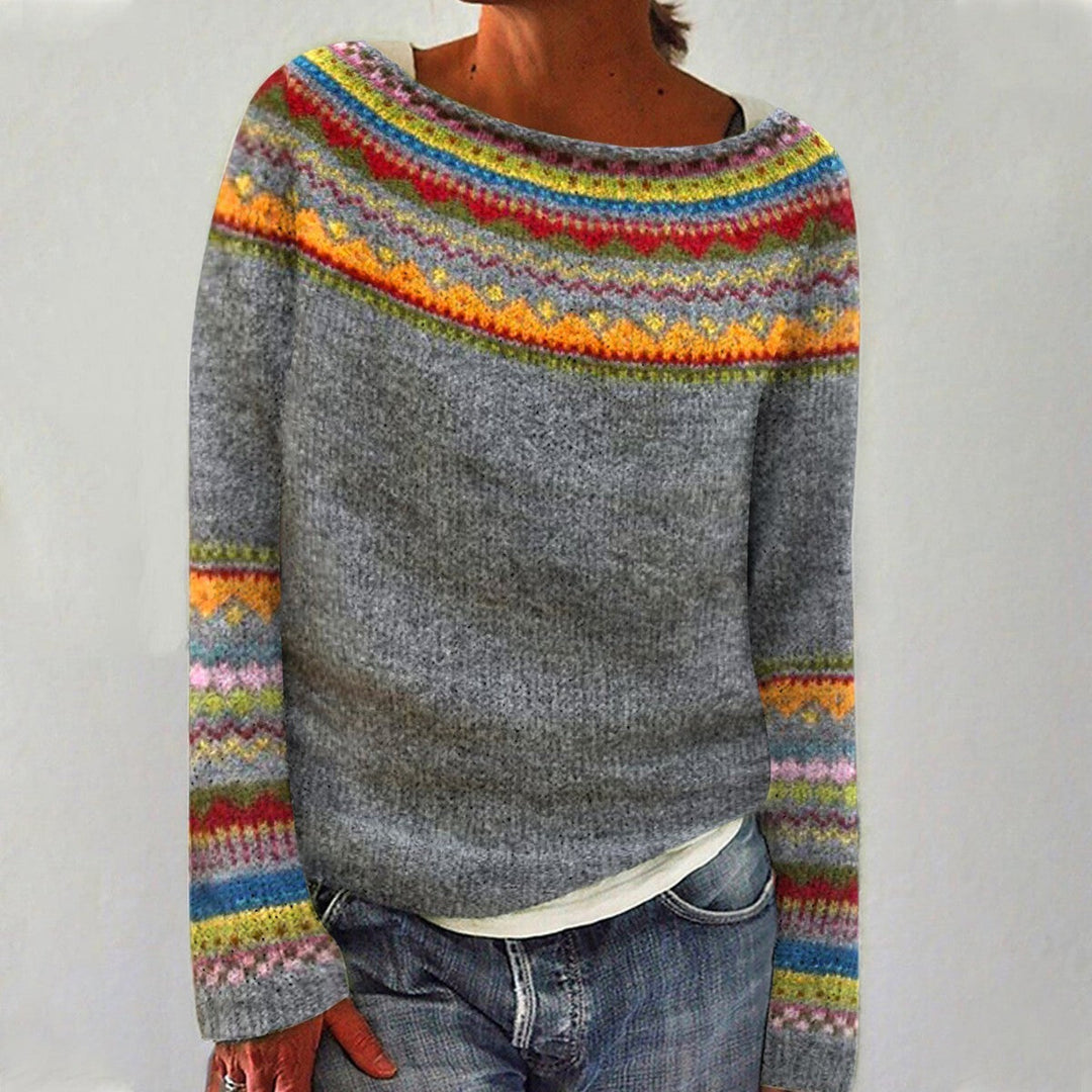 Blythe™ - Women's Retro Knitted Sweater