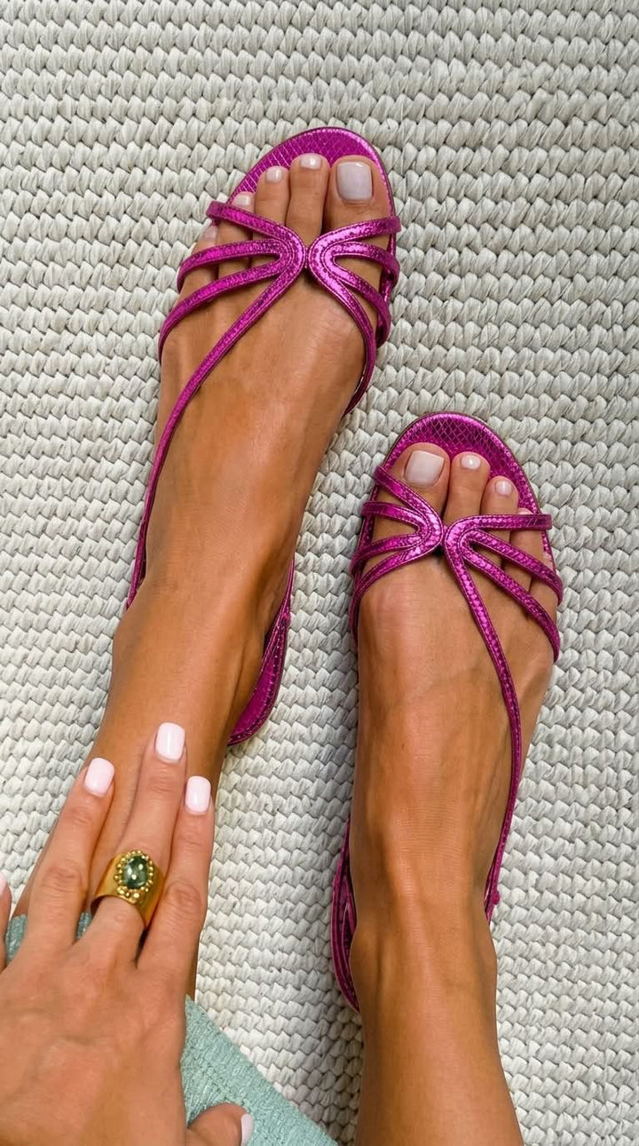 Camille™ | Golden Sandals, Summer Elegance