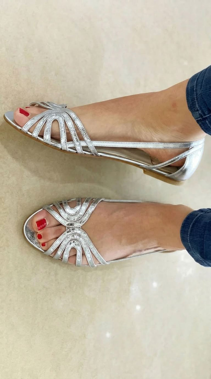 Éléonore™ | Golden Summer Light Sandals
