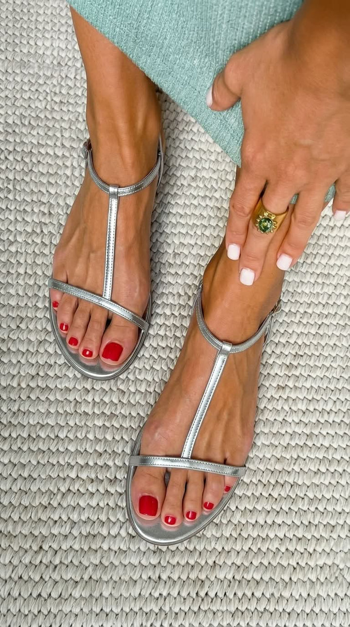 Bianca™| Golden Summer Sandals