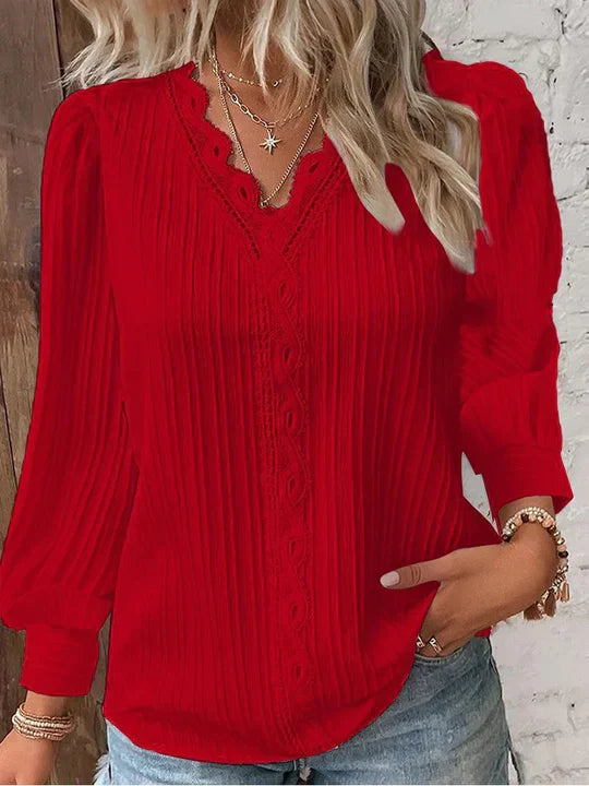 HARPER™ | ELEGANT PULLOVER BLOUSE