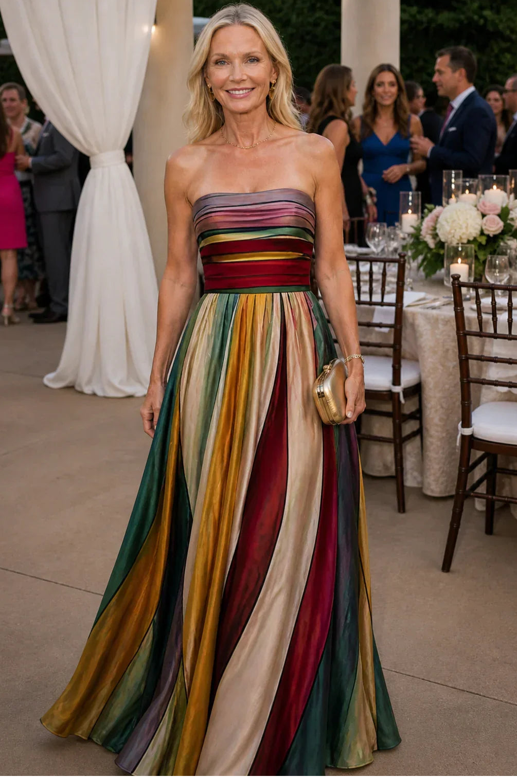 Talma™ | Effortless Strapless A-Line Dress