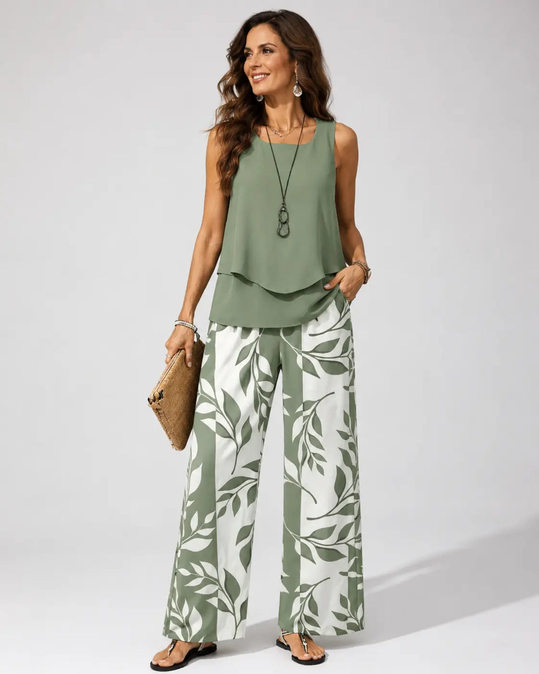 Victoria™ | Soft Green Elegance