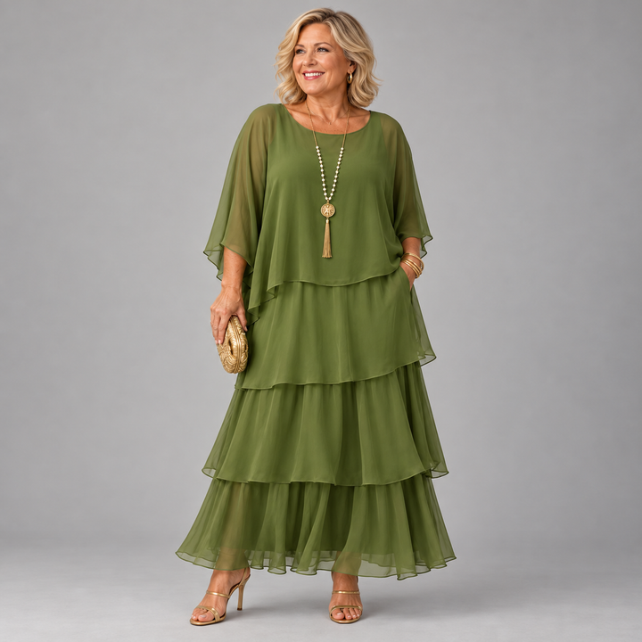 Lara™ | Elegant Flowing Maxi Dress