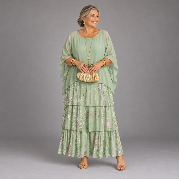 Lara™ | Elegant Flowing Maxi Dress