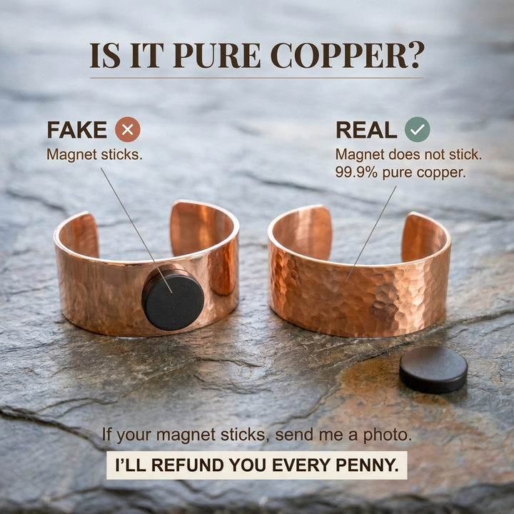Aureate Copper Bracelet