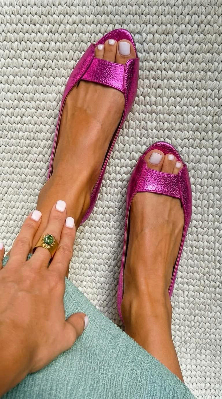 Adelina™ | Golden Comfort Chic Sandals