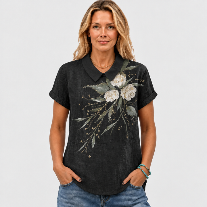 Tilly™ - Dandelion Collared Top