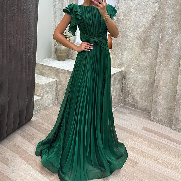 Abigail™ | Pleated Evening Dress