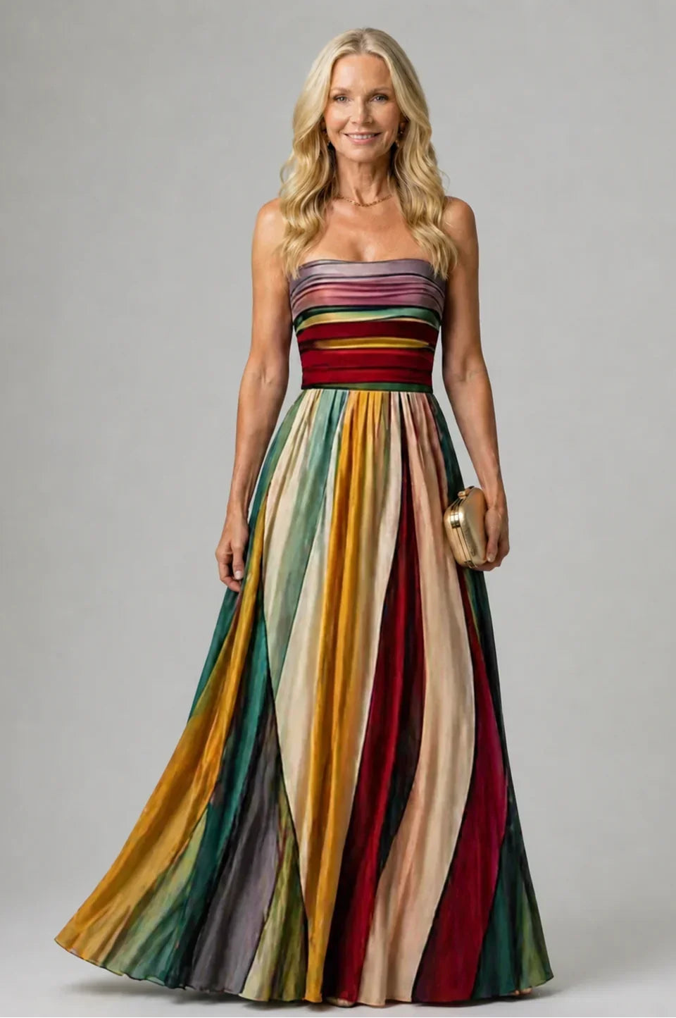 Talma™ | Effortless Strapless A-Line Dress