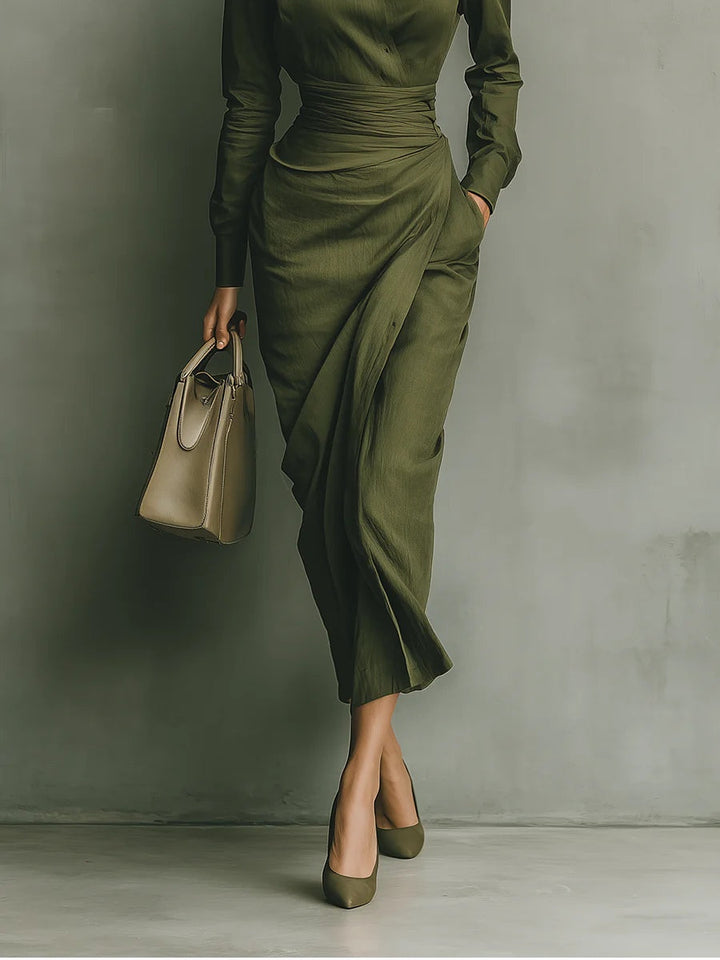 Caterina | Elegant Fitted Maxi Dress