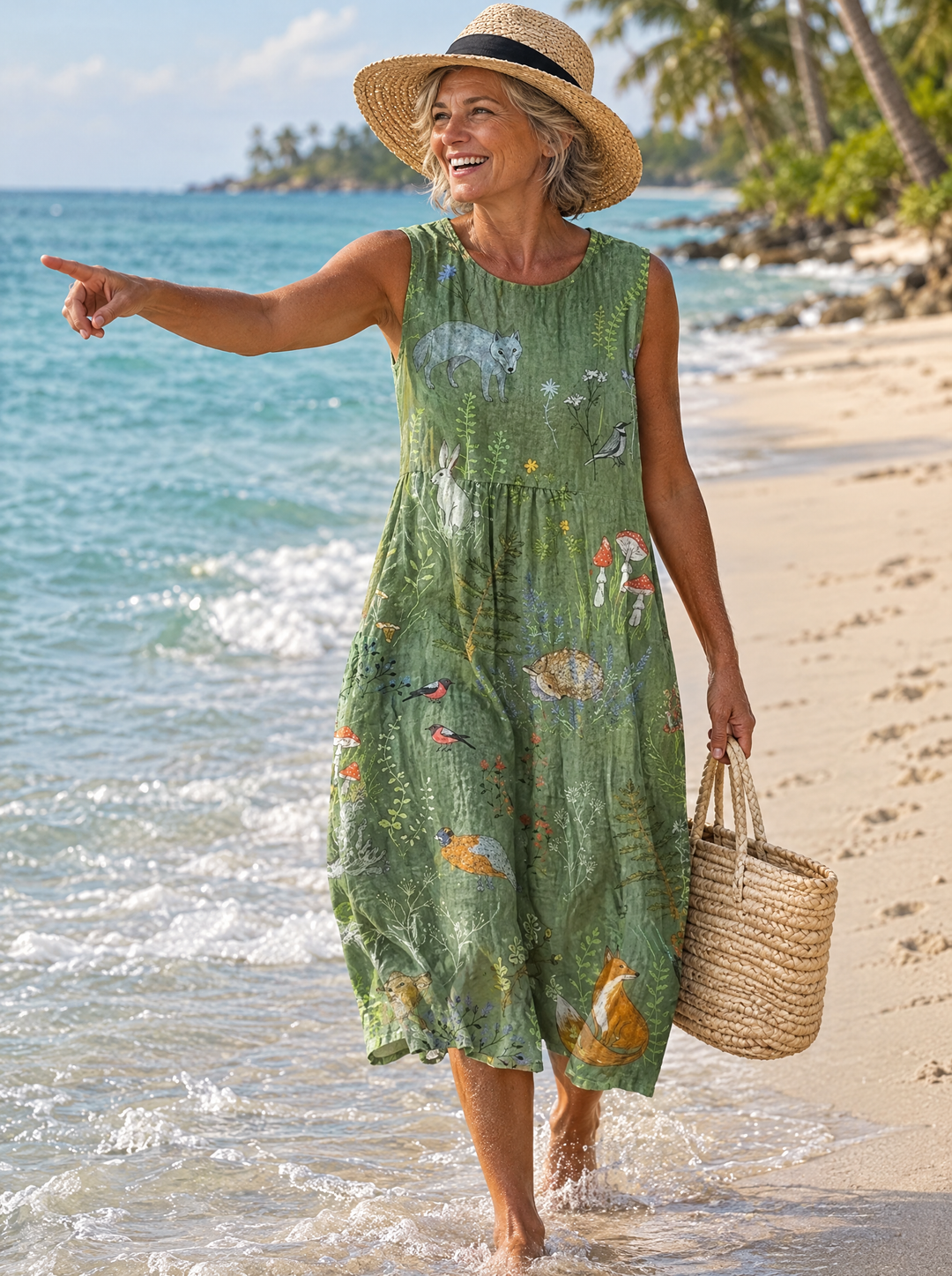 Bramble | Woodland Midi Dress